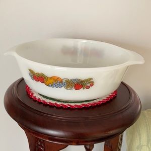 Anchor Hocking Fire King 1.5Q backing/serving casserole # 437